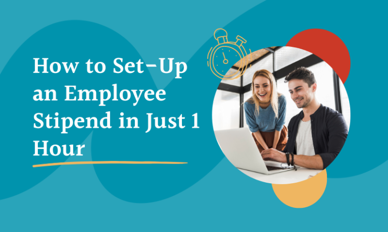 example of setting up employee benefits stipend in 1 hr