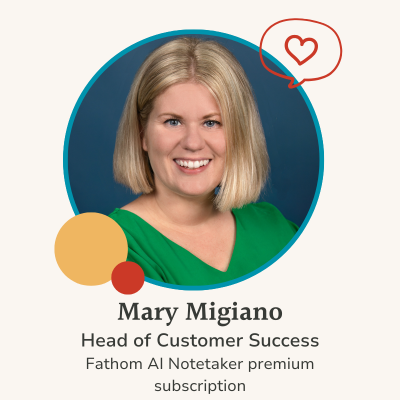 mary migiano fathom ai professional development example