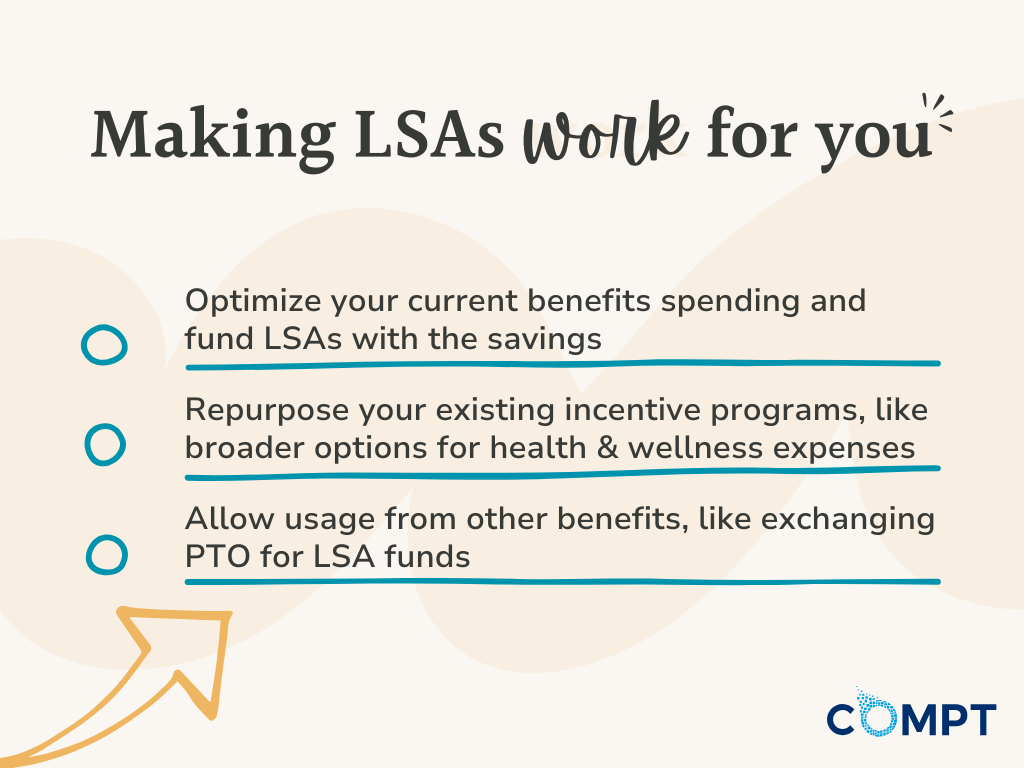 saving money with LSAs