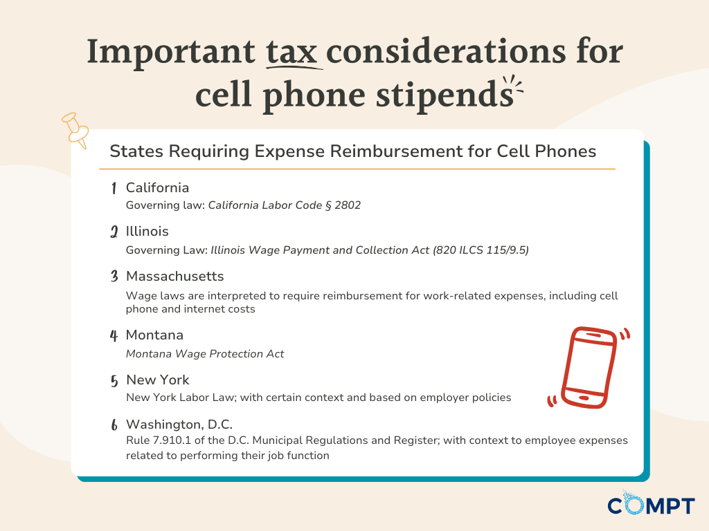 Is a Cell Phone Stipend a Taxable Benefit?