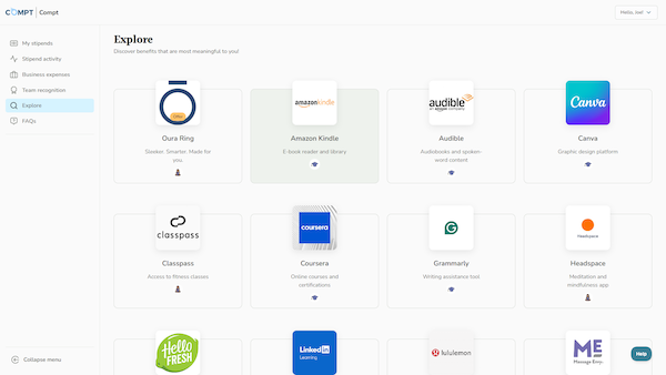 compt vendor discovery page
