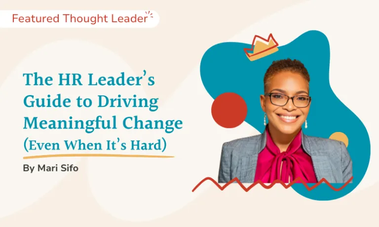 Graphic that contains the title of the article alongside a headshot of the author, Mari Sifo. Decorative doodles adorn the image like a crown, squiggle, and red, yellow, and teal shapes.