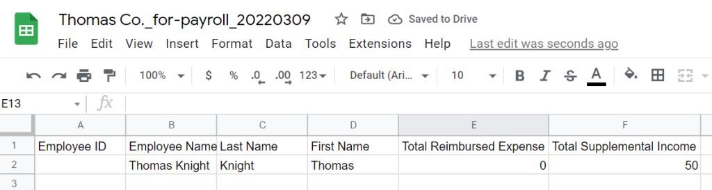Compt Payroll Report Example