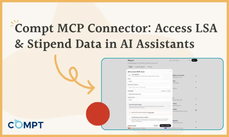 Compt MCP Connector LSA & Stipend Data in AI Assistants